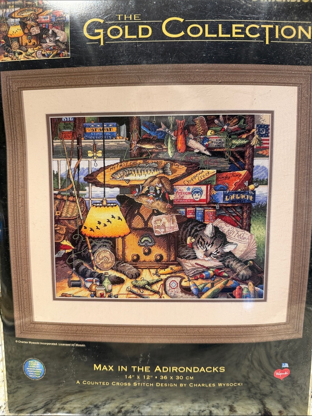 Dimensions Max in the Adirondacks Cross Stitch kit unopened
